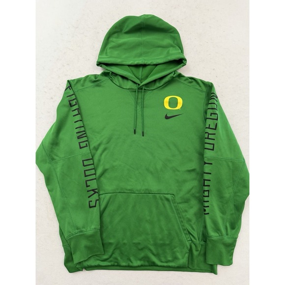 Oregon Ducks Football TEAM ISSUED Nike Hoodie Men's L Ugo Amadi #7 RARE